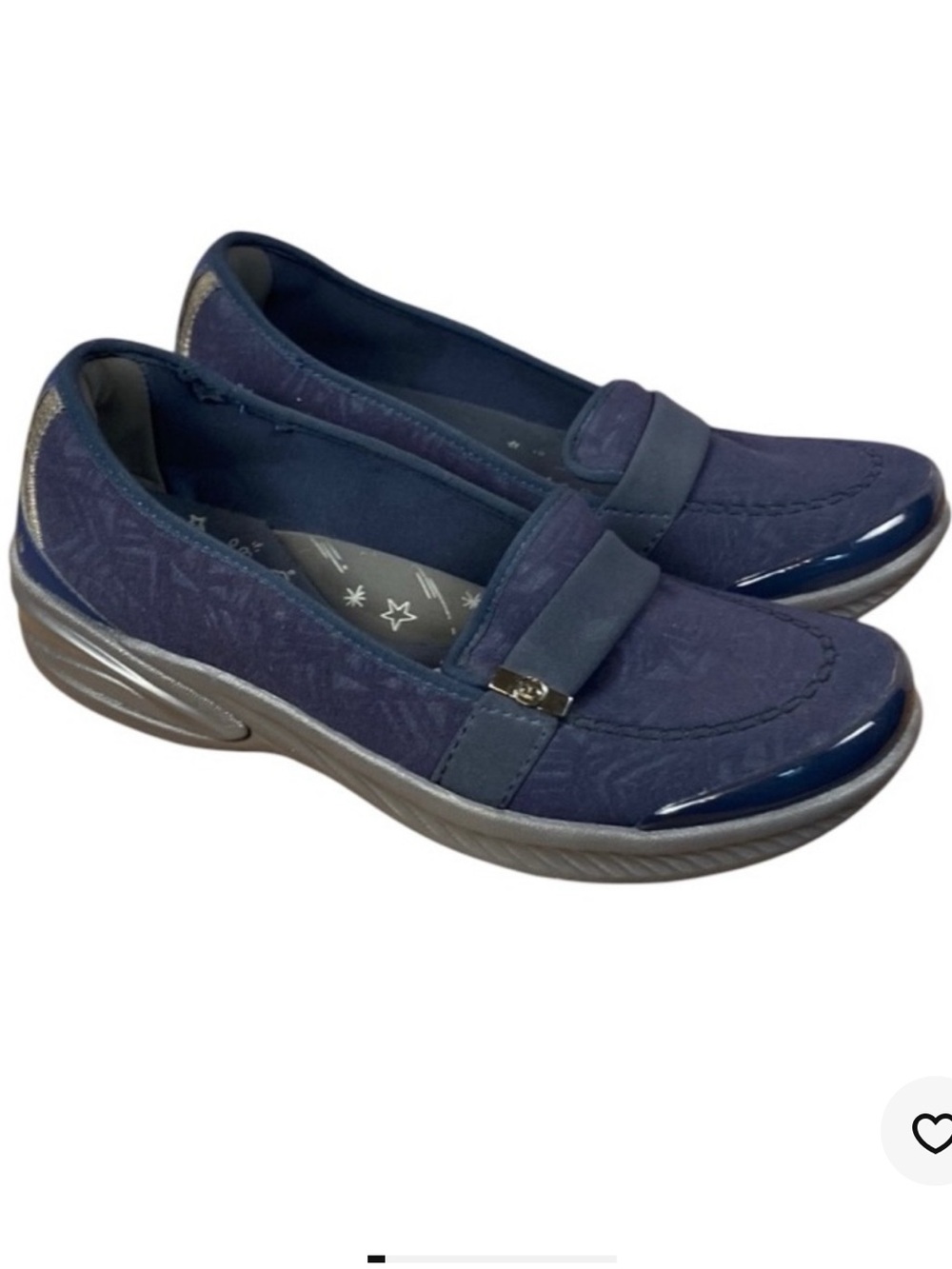 BZees loafer with support size 8 navy